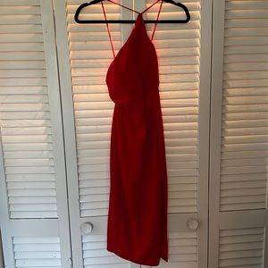 Hello Molly Asymmetrical Midi Dress